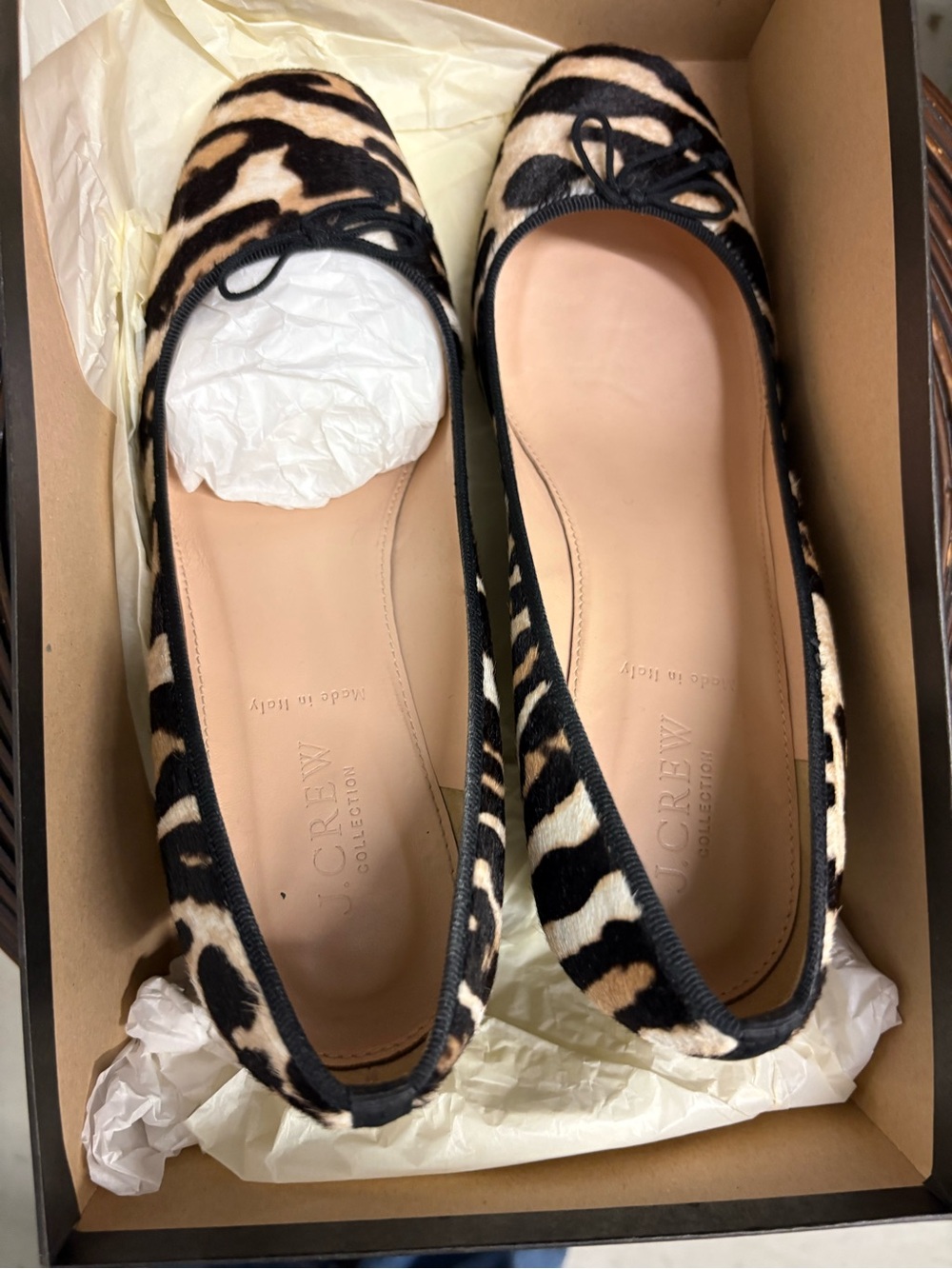 J. Crew Sophia Collection Calf Hair Pumps. Size 9. Like New.